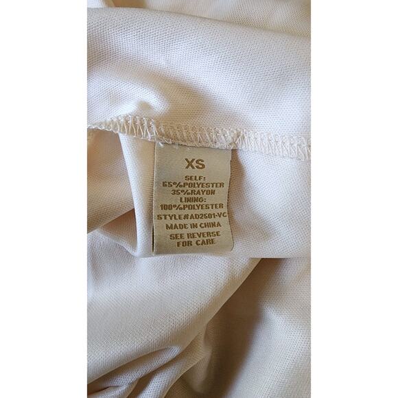 Flying Tomato Sweet Seduction Tiered Maxi Flutter Sleeve Plunging Dress XS Fairy - Picture 7 of 7